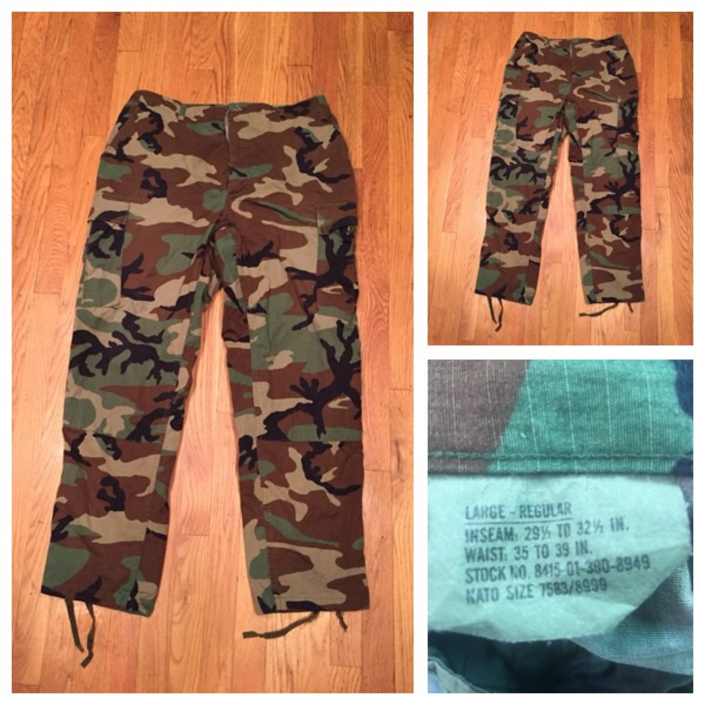 Authentic army pants..